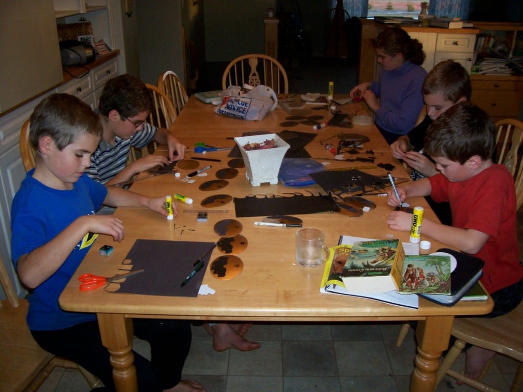 Making Crafts as a family!